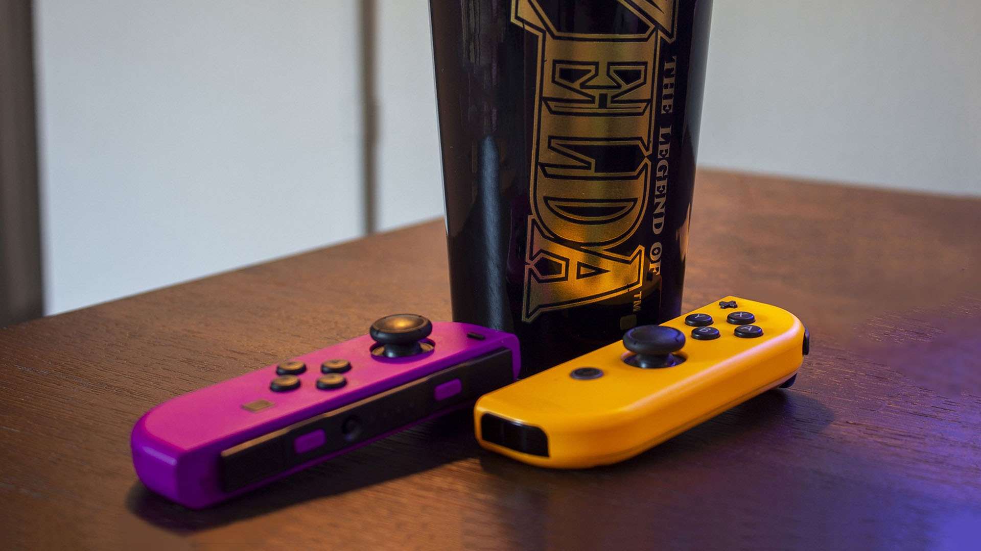 Switch Joy-Con PurpleOrange1