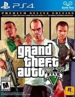 بازی کارکرده GTA V Premium Online Edition برای ps4