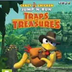 بازی Crazy Chicken Jump n Run Traps and Treasures برای PS5