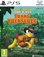 بازی Crazy Chicken Jump n Run Traps and Treasures برای PS5