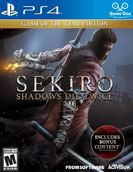 Sekiro Shadows Die-Twice Game Of The-Year Edition ps4 cover gameonestore