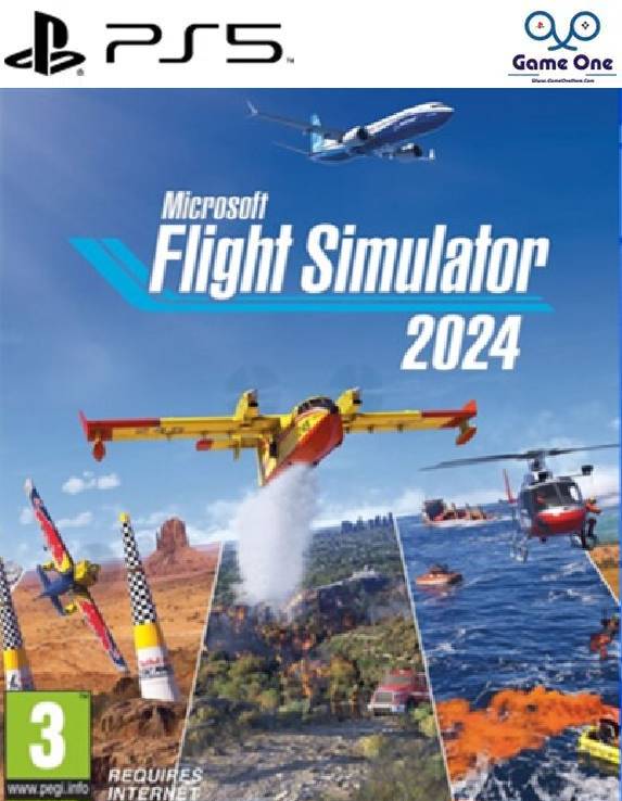 Flight بازی Microsoft Flight Simulator 2024 برای PS5 - Image 1