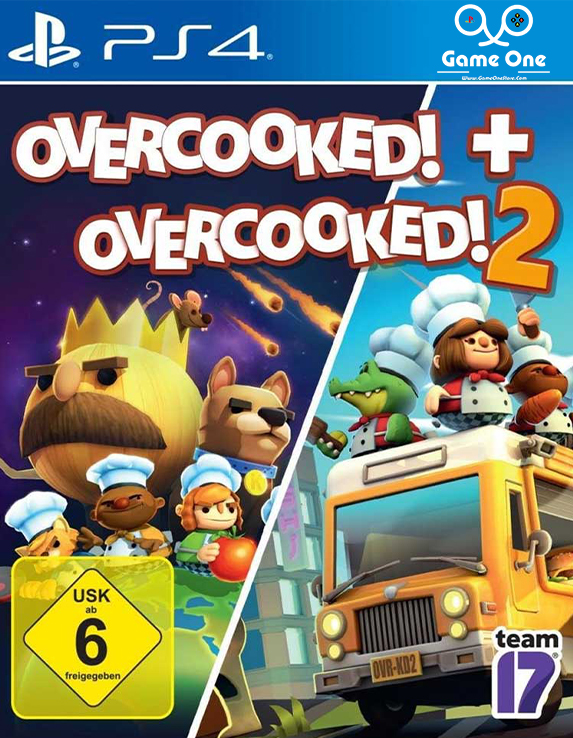 خرید بازی Overcooked! نسخه ویژه + بازی Overcooked! 2 برای PS4 خرید بازی Overcooked! نسخه ویژه + بازی Overcooked! 2 برای PS4