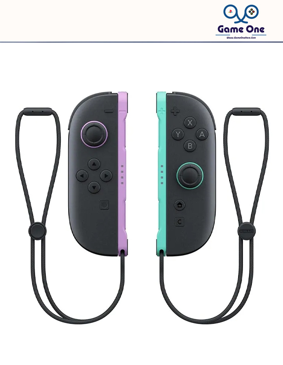 6 دسته بازی جوی کان 2 Joy Con برای Nintendo Switch 2 - سبز بنفش - Image 1